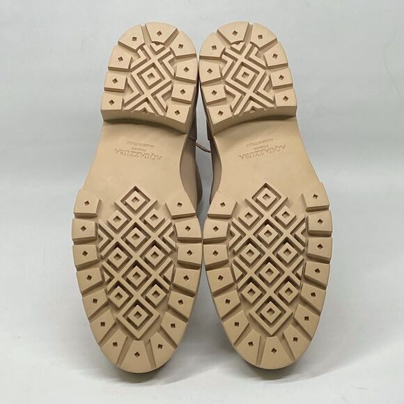 Aquazzura Saint Honore Leather Combat Booties size 40 - Picture 14 of 15